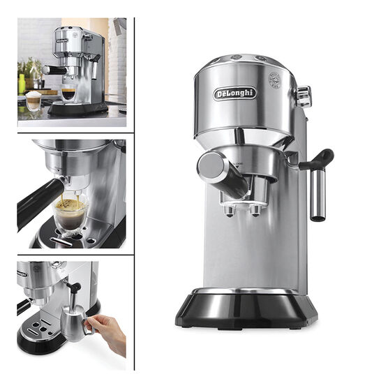 DeLonghi 15 Bar Espresso Maker - Stainless Steel - EC680M London Drugs