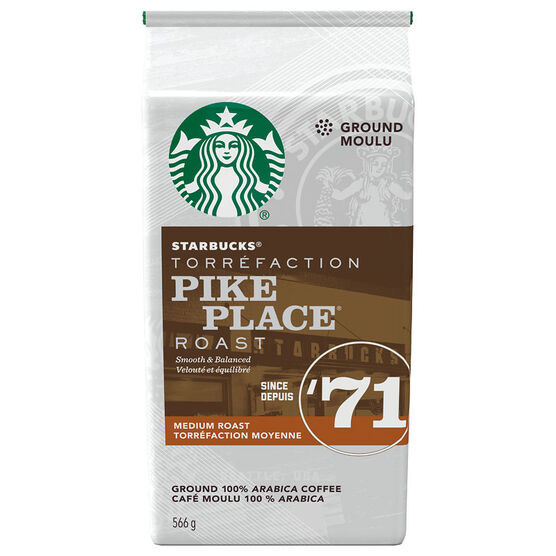 Starbucks Pike Place Roast Ground Coffee - Medium Roast ...